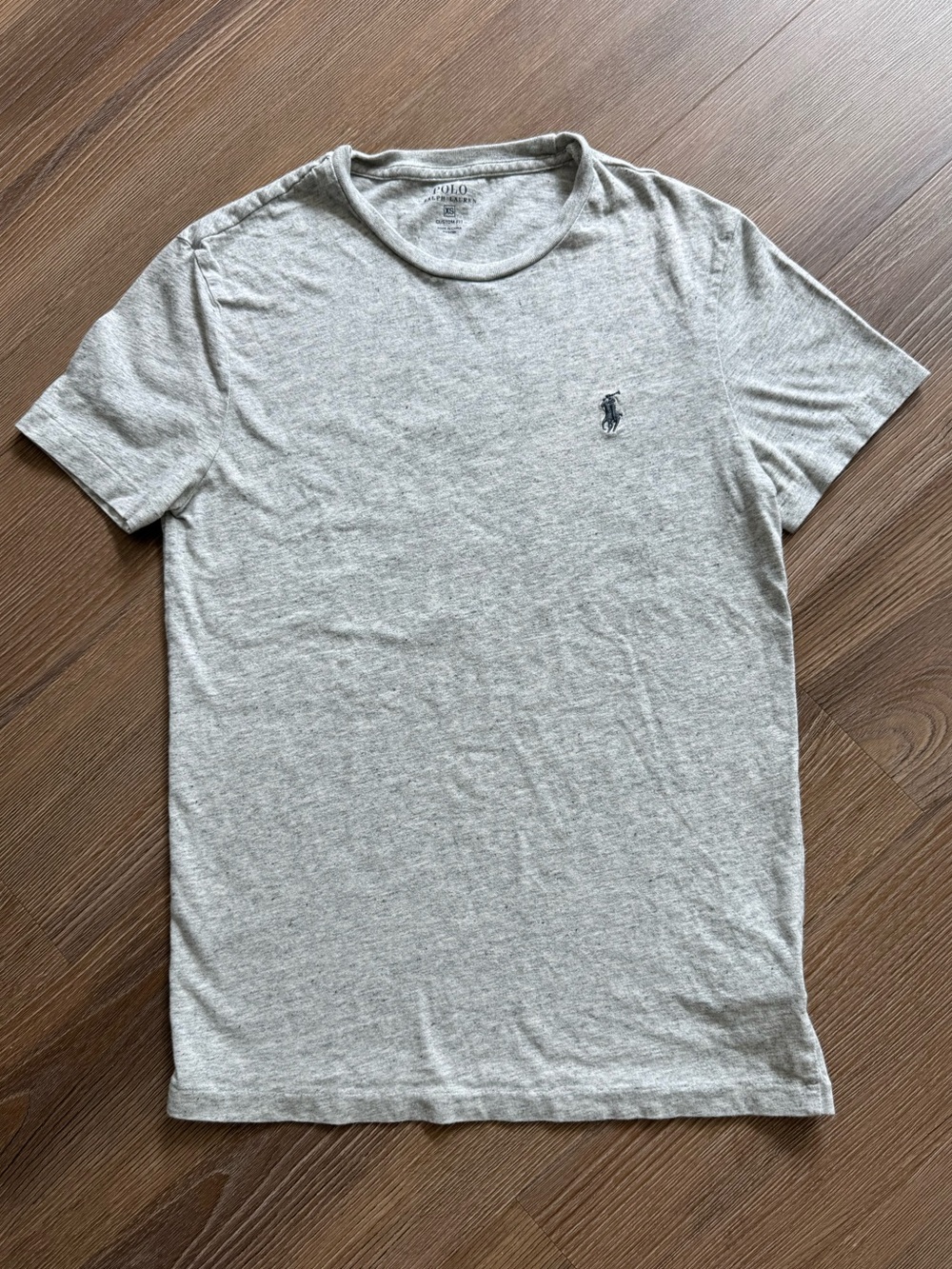 Polo Ralph Lauren Men's Heather Gray Crew Neck T-Shirt